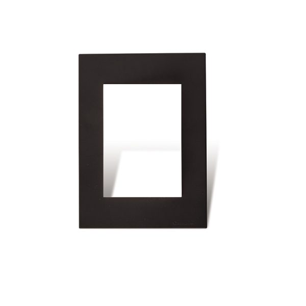 Tapa y Distanciador Bauhaus Gris con Ribete