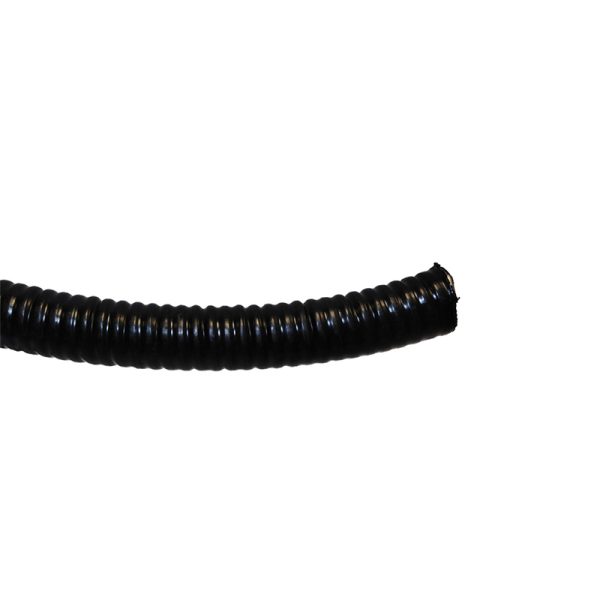 Caño metalico flexible tipo RE negro 2