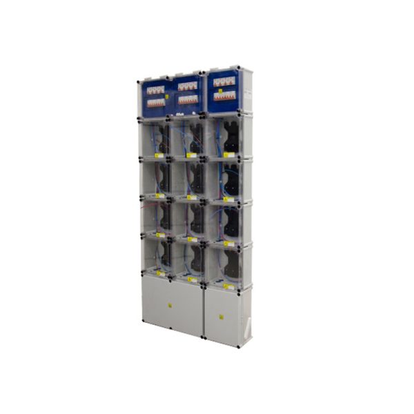 Gabinete 8 medidores monofasicos c/tm + dif (EDENOR)