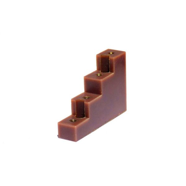 Soporte de barras a 90º araldit B dist normal rosca W.1/4