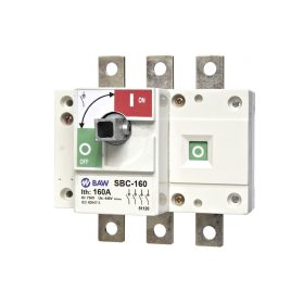 Seccionador rotativo Bajo Carga 160A 690V 4P (SBC-160). Con