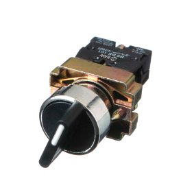 Selectora aro metálico cromado ∙ Maneta corta ∙ I-0-I ∙ Manual ∙ Na+Na