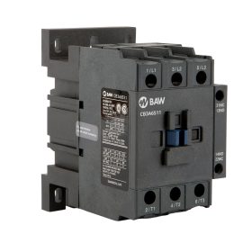 Contactor Tripolar BAW. 30kW AC3 65A 1Na+1Nc Bob: 380Vca 50-60Hz