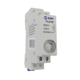 Piloto de señalización C/LED 230Vca BLANCO